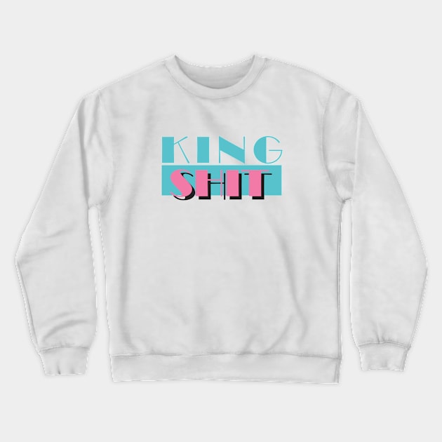 miami vice kingshit designs atlanta Crewneck Sweatshirt by KingShit